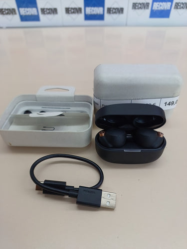 Sony WF-1000XM4 Auriculares inalámbricos, cancelación de ruido (hasta 24 horas de duración de la batería, Bluetooth, Alexa y Google Assistant, manos libres) Negro
